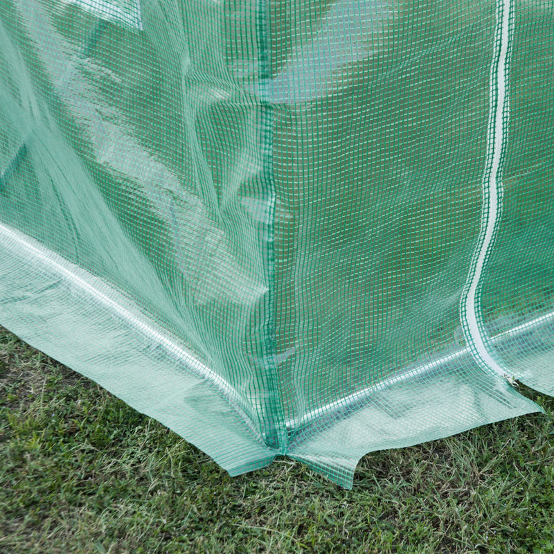 Outsunny 3 x 2 x 2m Greenhouse Replacement Cover ONLY for Tunnel Greenhouse