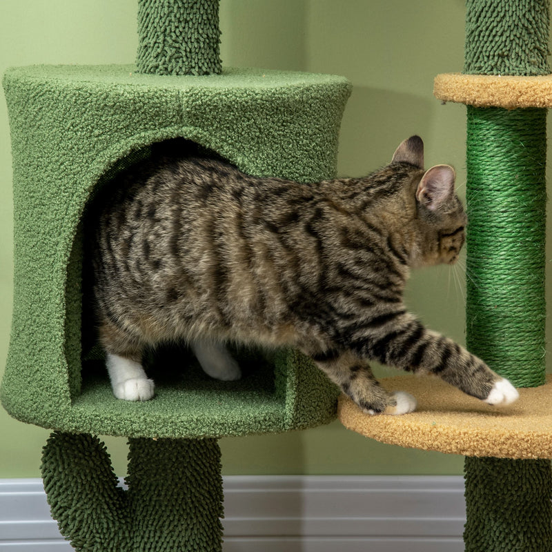 Multi level 2025 cat scratching post