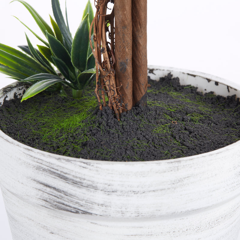 Faux Moss Pot 