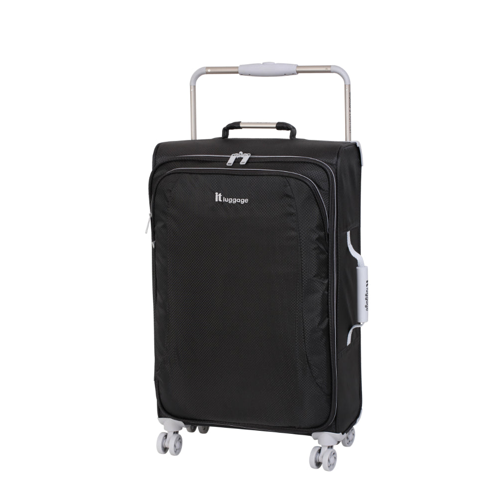 IT Luggage World s Lightest Suitcase with 8 Wheels and Wide Handle Des