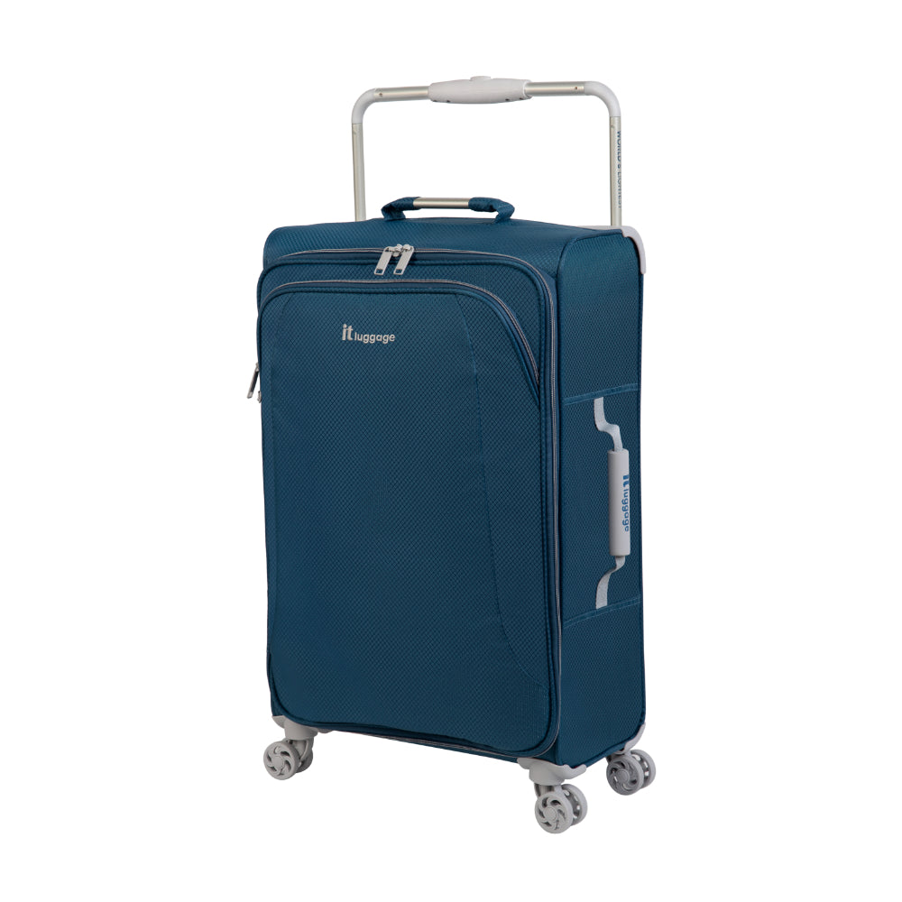 IT Luggage World s Lightest Suitcase with 8 Wheels and Wide Handle Des