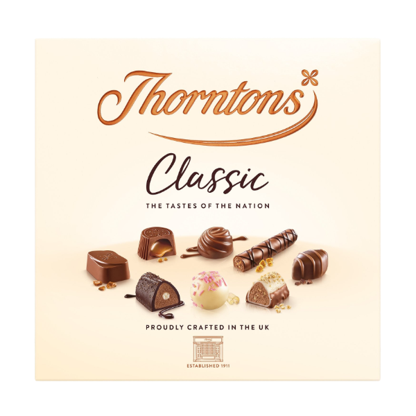 Thornton's Classic Box of Chocolate- 262g