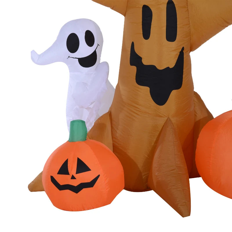 Halloween Inflatable Tree with Pumpkins