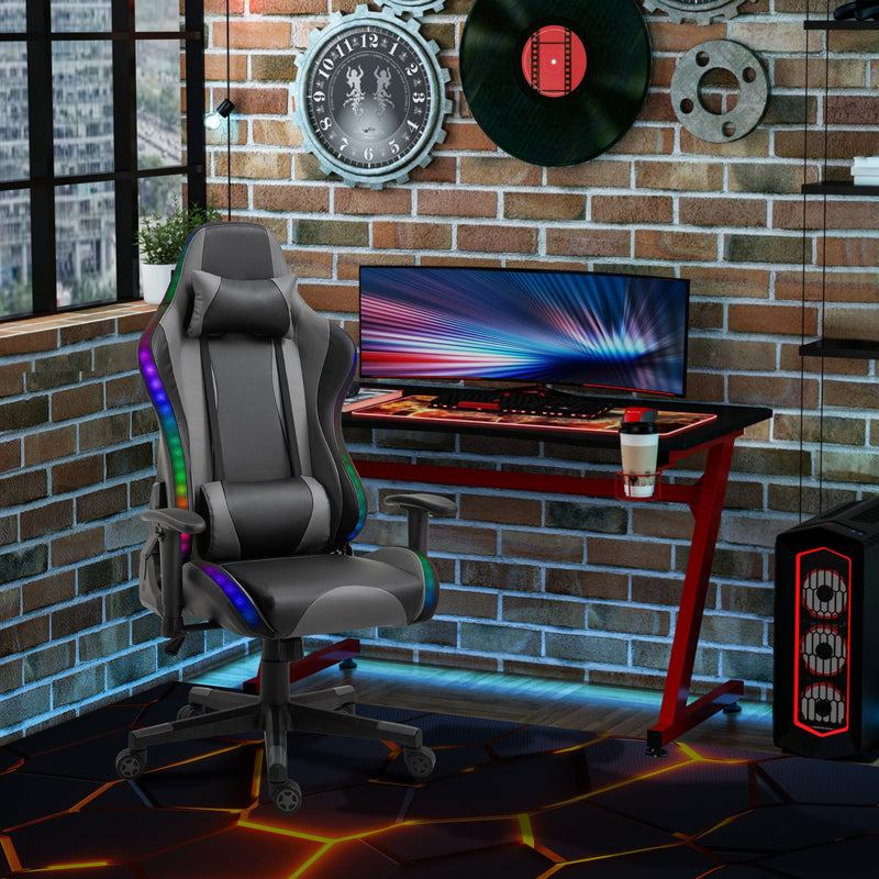 Best gaming chair discount with led lights