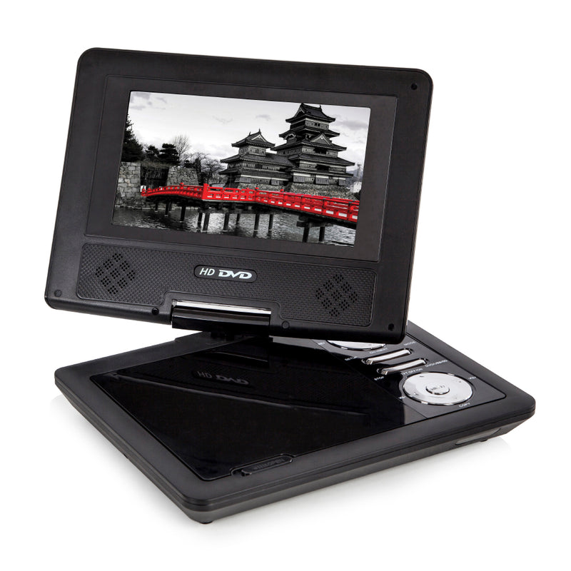 Akai 7 inch Portable DVD Player Black