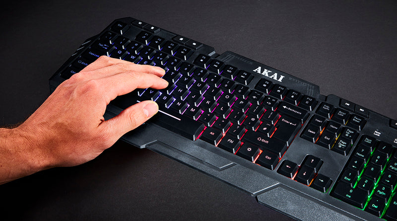 Akai Gaming 4 in 1 Gaming Combo Set for PC and Laptop