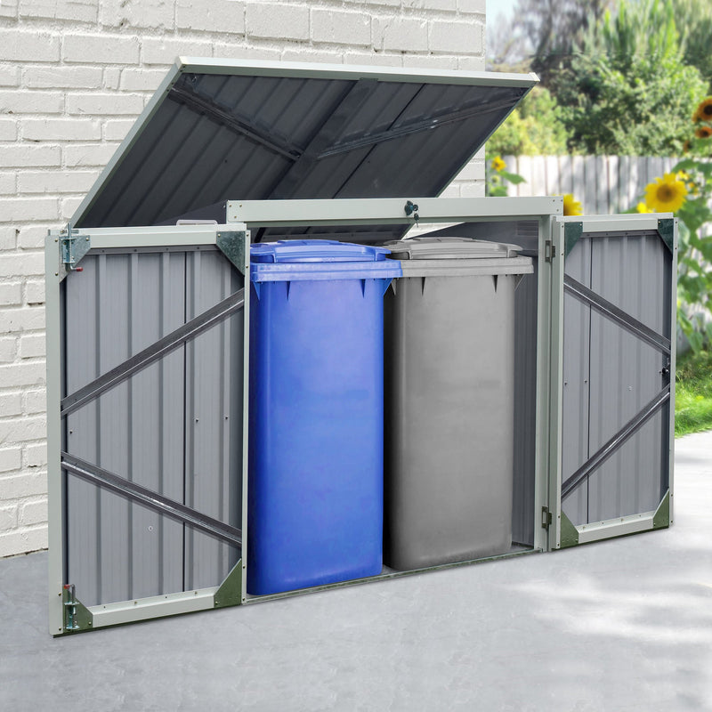 Storage Shed For Rubbish Bins