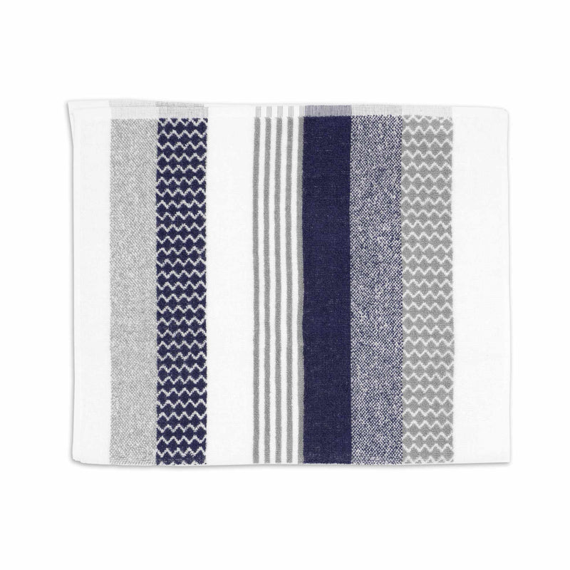 Lewis's Stripe 100% Cotton Towel - Blue