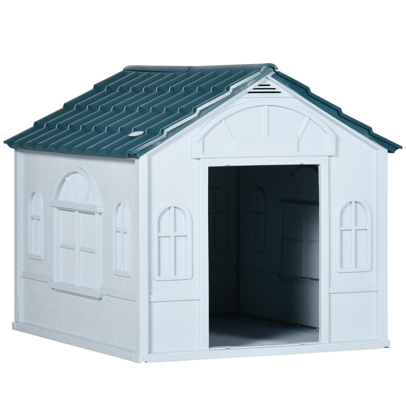 Weather resistant dog store house