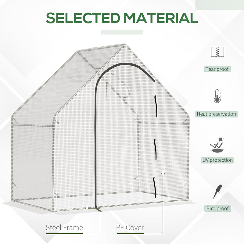 Outsunny Walk-In Portable Greenhouse