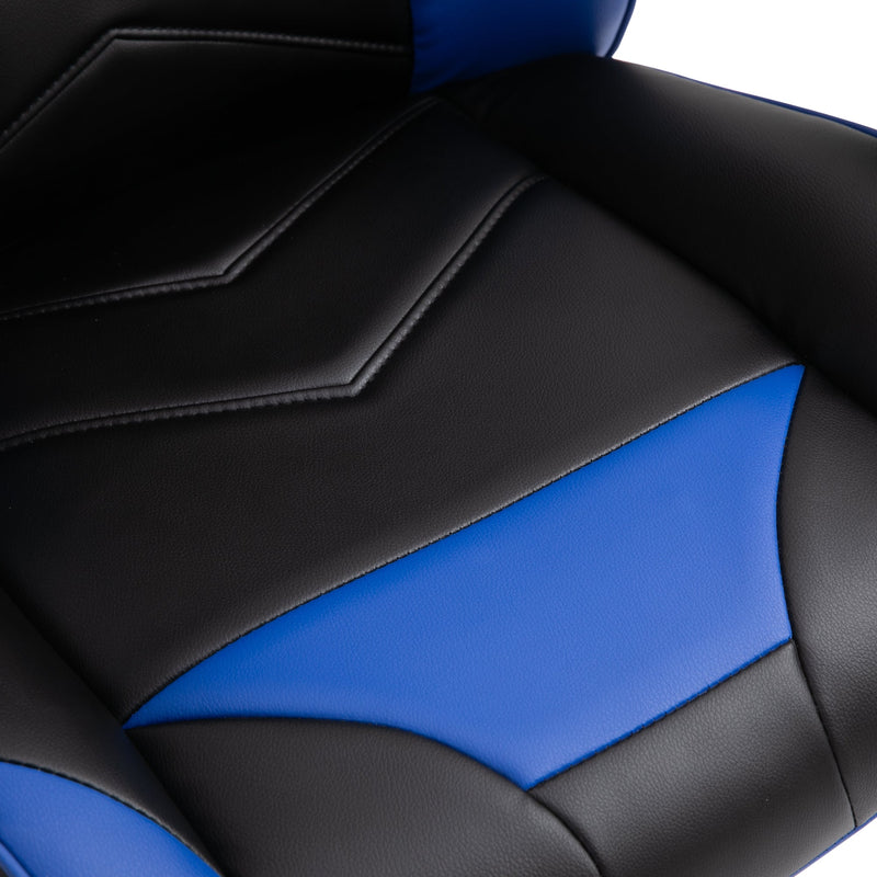 Black & Blue Gaming Chair