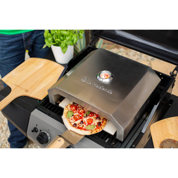 La Hacienda BBQ Pizza Oven Stainless Steel