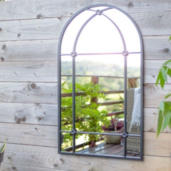 La Hacienda Mirror - Arundel Black Arched Mirror