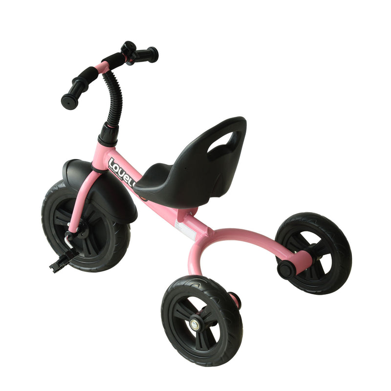 HOMCOM Baby Kids Children Toddler Tricycle Ride on 3 Wheels Bike (Pink)