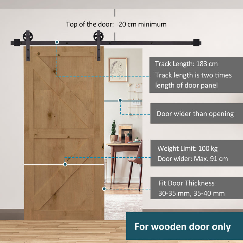 Sliding Door Hardware Kit