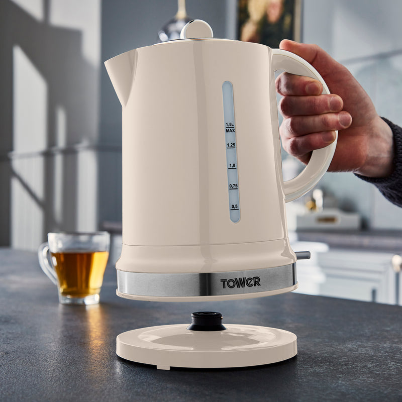 Tower Belle Collection 1.5 Litre Kettle - Rapid Boil - Chantilly