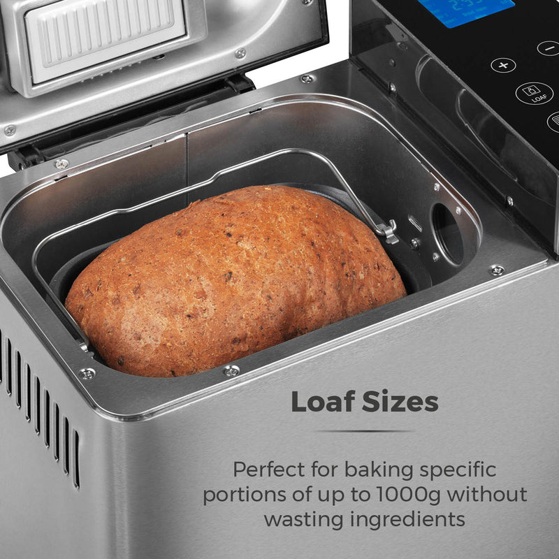 Tower Gluten Free Digital Bread Maker with Nut Dispenser