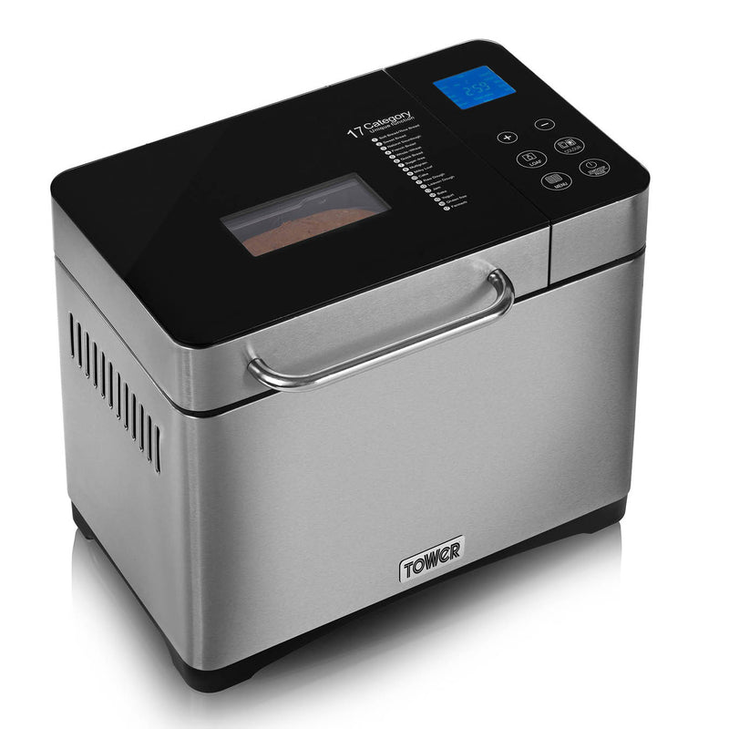 Tower Gluten Free Digital Bread Maker with Nut Dispenser