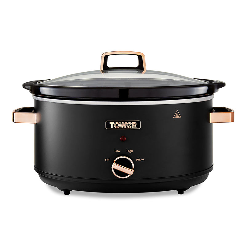 Tower Cavaletto 6.5L Slow Cooker - Black