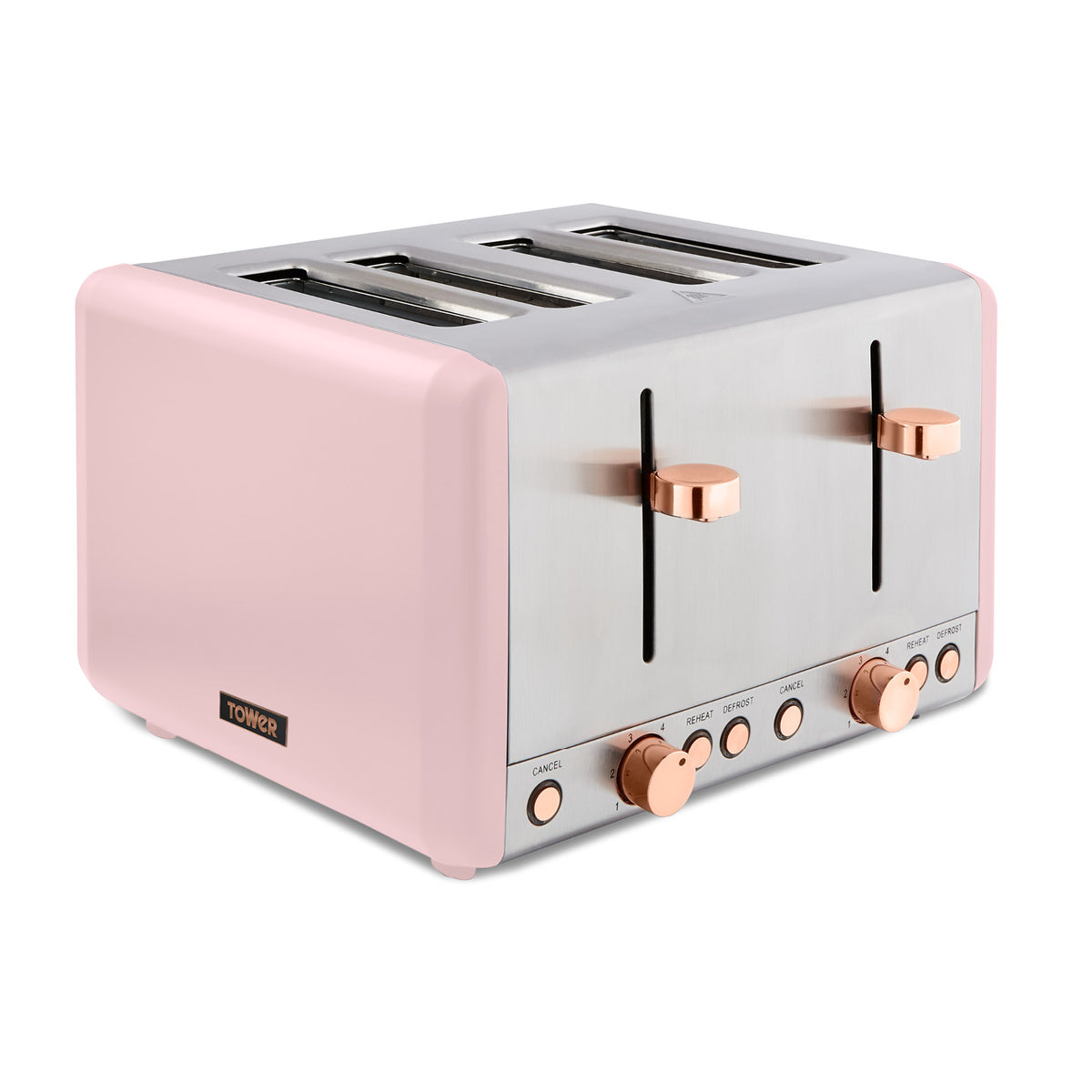 Pink 4 slice toaster best sale