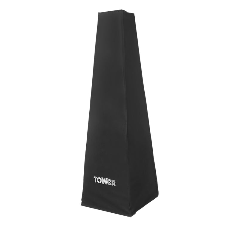 Tower Obelisk Wood Burner - Black