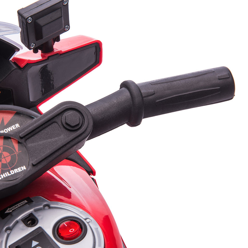 HOMCOM Kids Electric Ride On Motorcycke 6v - Red