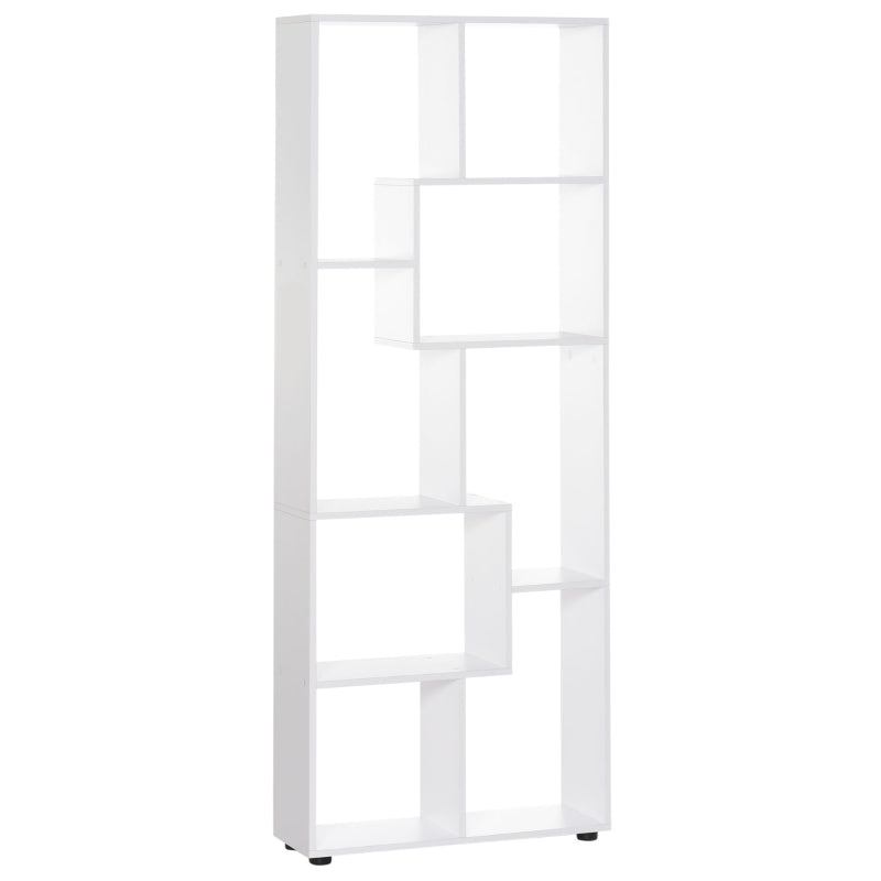 HOMCOM Tall Shelving Unit - White