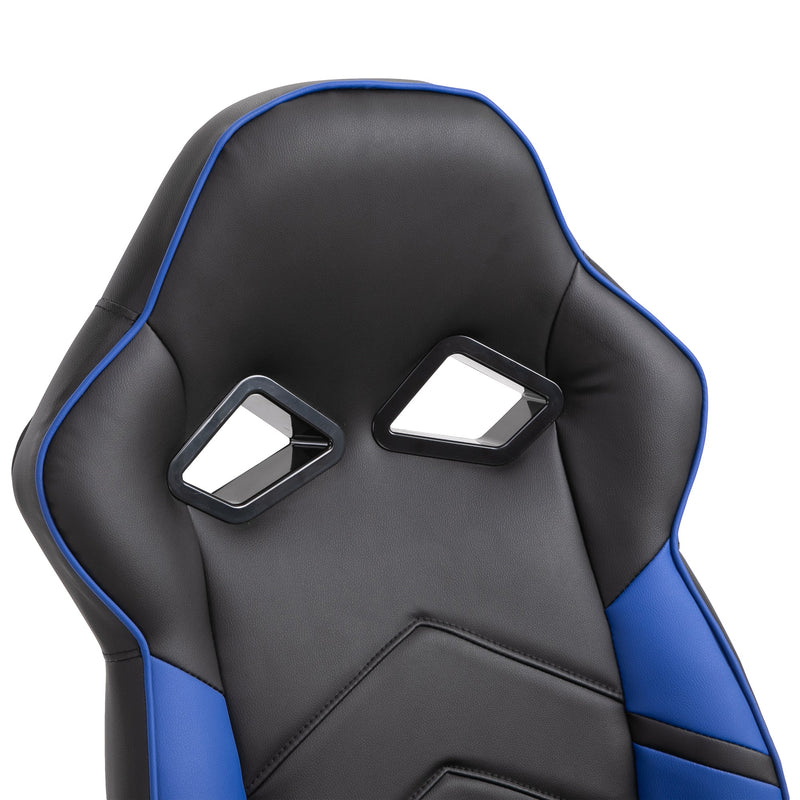 Black & Blue Gaming Chair