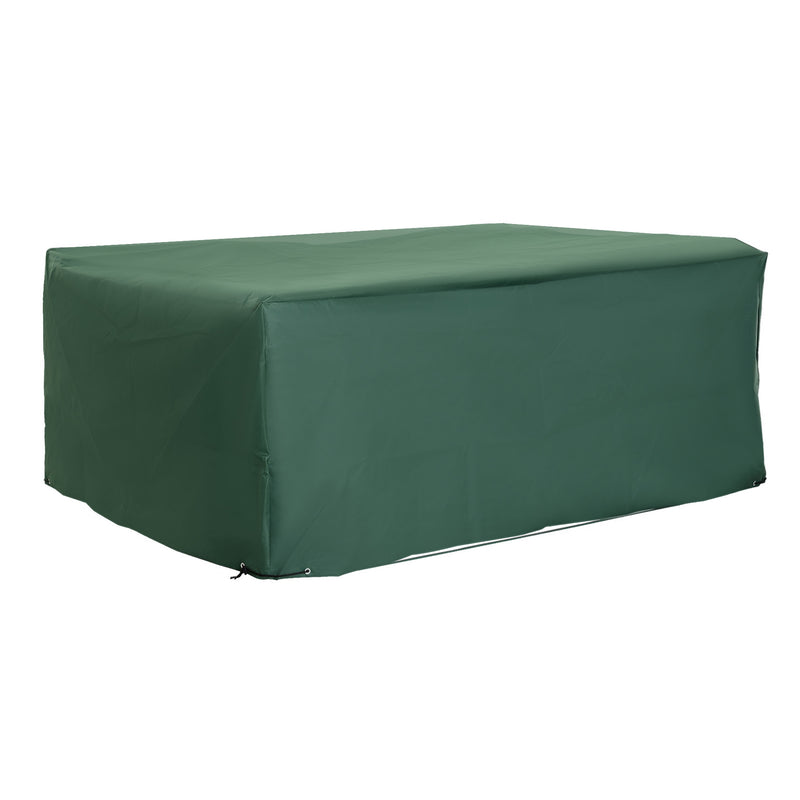 Outsunny 245x165x55cm UV Rain Protective Cover For Garden Patio Wicker Rattan