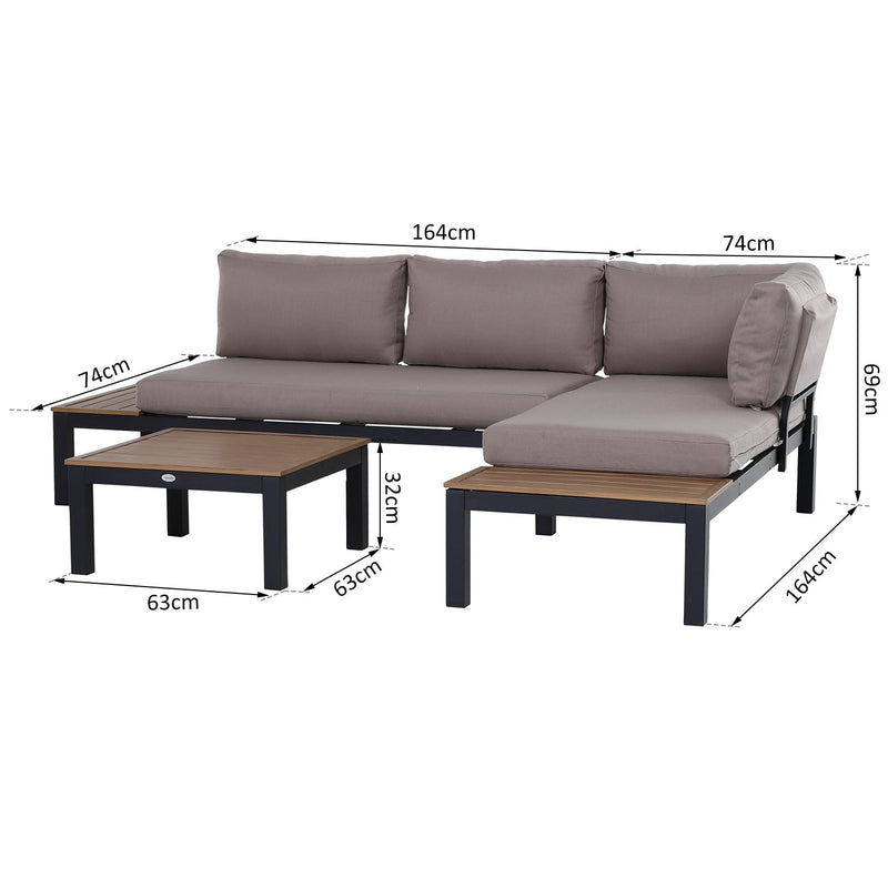 Outsunny-Garden Sofa Set