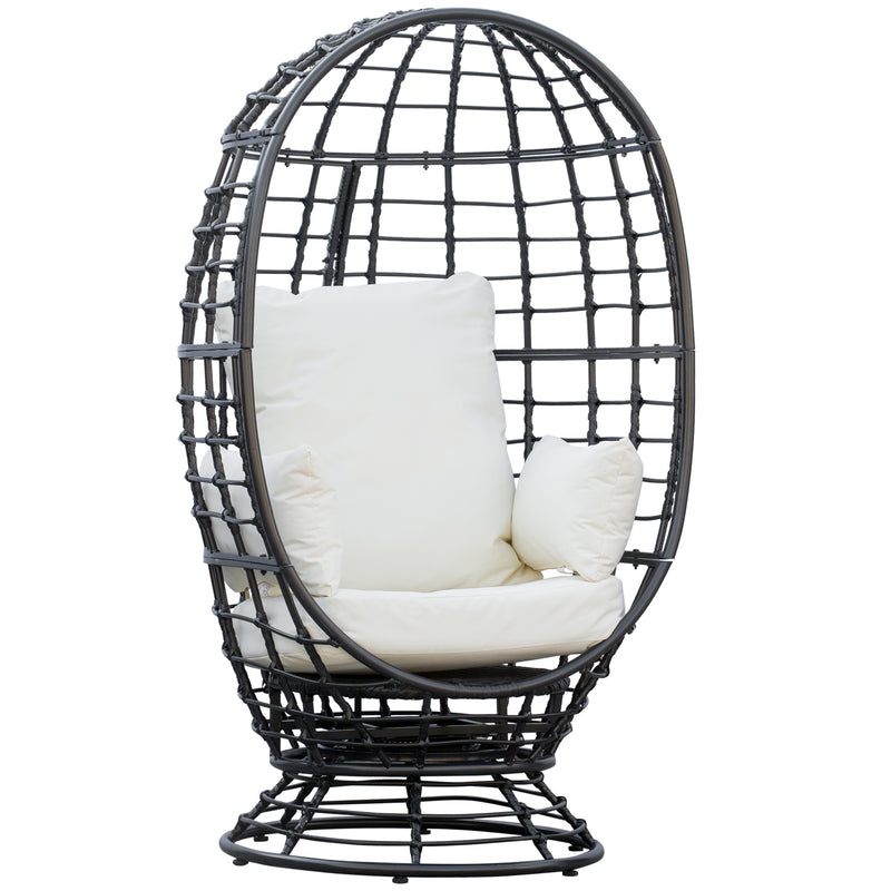 Large wicker store outdoor chair