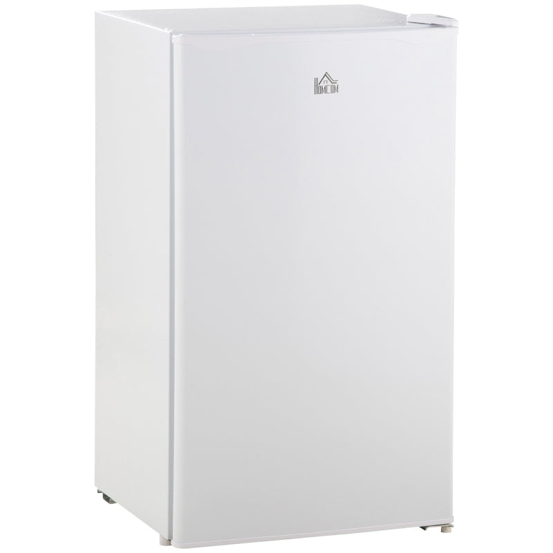 HOMCOM Freestanding Under Counter Fridge with Chiller Box 91L - White