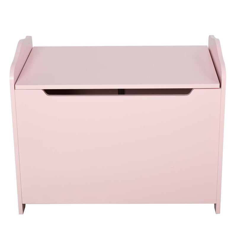 HOMCOM  Kids Pink Wooden Storage Cabinet