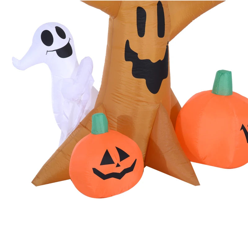 Halloween Inflatable Tree with Pumpkins