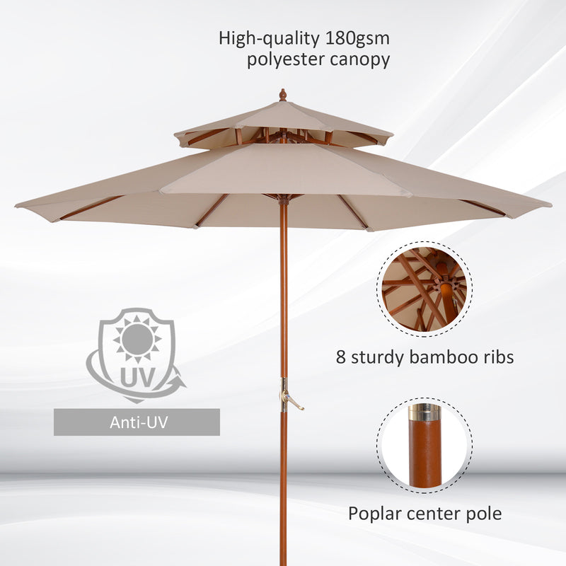 Outsunny Patio Umbrella