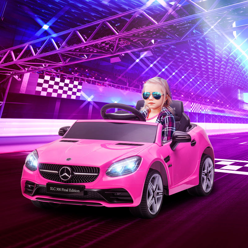 Pink ride cheap on mercedes