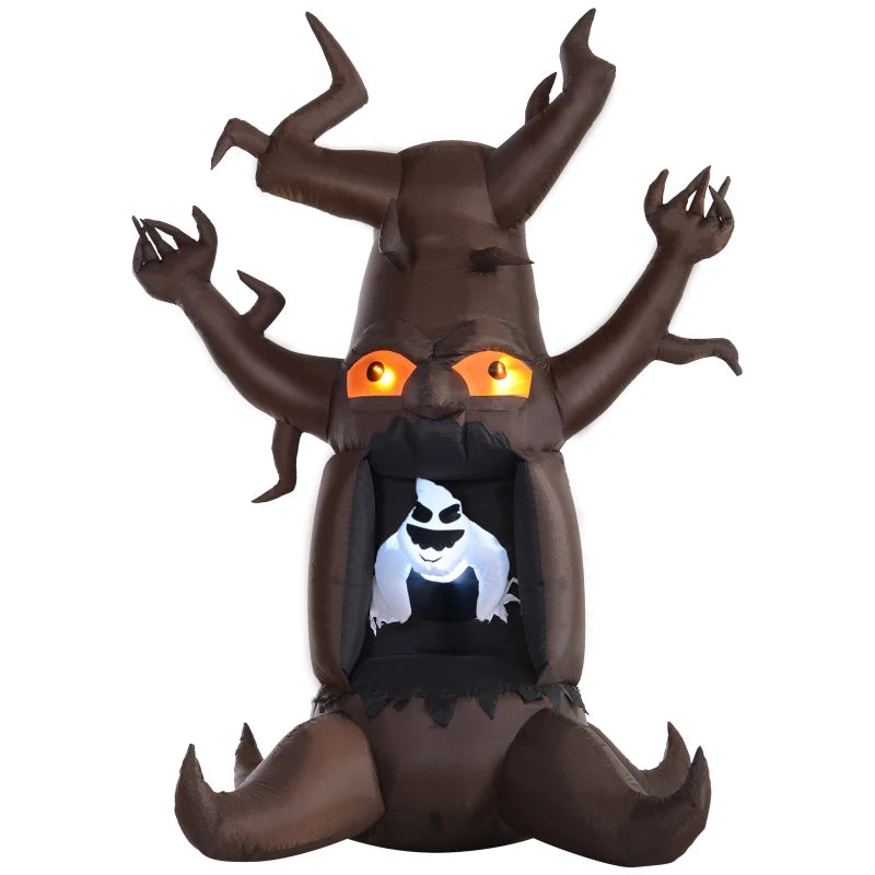 Halloween Inflatable Ghost Tree 2.4m