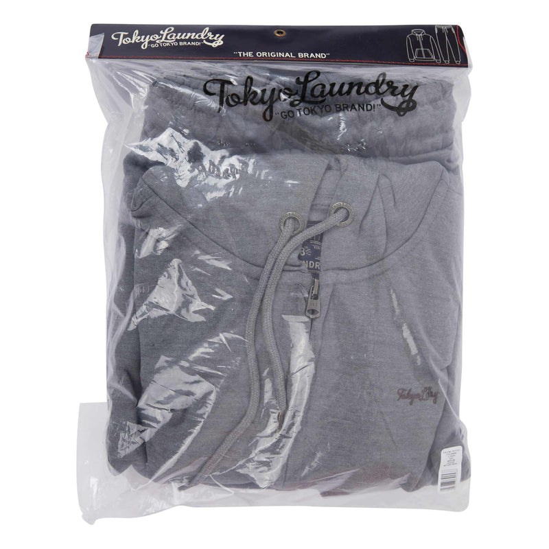 Tokyo Laundry Hoodie & Jog Set - Grey