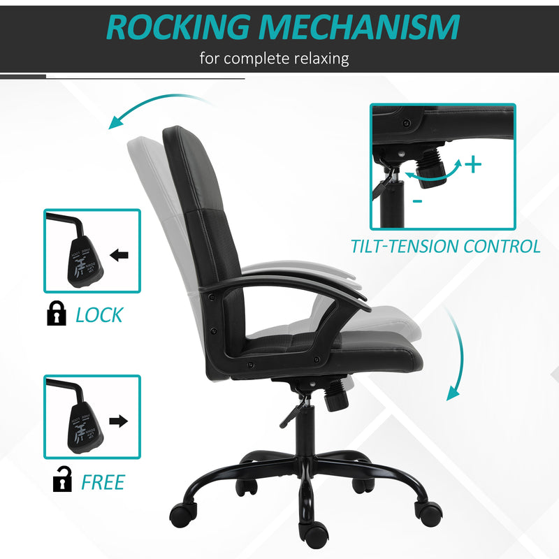 Black Swivel Office Chair